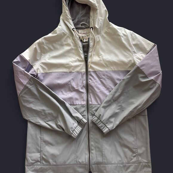 Weatherproof vintage Lightweight, water-resistant hooded windbreaker jacket M - Picture 6 of 8